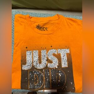 Orange Graphic T-Shirt